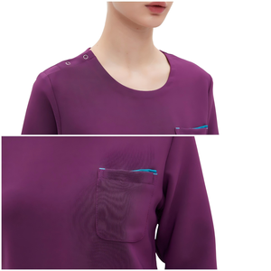 Ensemble de blouses médicales de qualité supérieure pour hôpital, design personnalisé, uniforme pour l'hiver, manches longues - Product Image 5