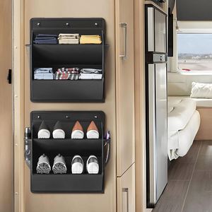 Multi-Purpose Punch-Free <b>Shoe</b> Cabinet <b>Storage</b> Rack <b>Wall</b> Hanging <b>Storage</b> for <b>Shoes</b> and Sundries Outdoor RV <b>Storage</b> Bag - Product Image 1