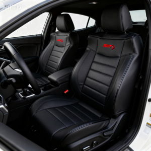 Housse de siège complète de luxe GANE Design en cuir Nappa multicolore respirant et durable pour l'intérieur Dodge DQ, garantie de 2 ans - Product Image 4
