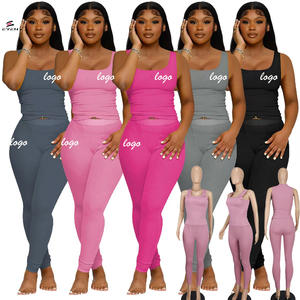 Conyson ultimissimo Design 2 pezzi Set <span class=keywords><strong>abbigliamento</strong></span> <span class=keywords><strong>donna</strong></span> <span class=keywords><strong>abbigliamento</strong></span> <span class=keywords><strong>Casual</strong></span> <span class=keywords><strong>donna</strong></span> personalizzabile <span class=keywords><strong>primavera</strong></span> estate <span class=keywords><strong>donna</strong></span> Set due pezzi - Product Image 1