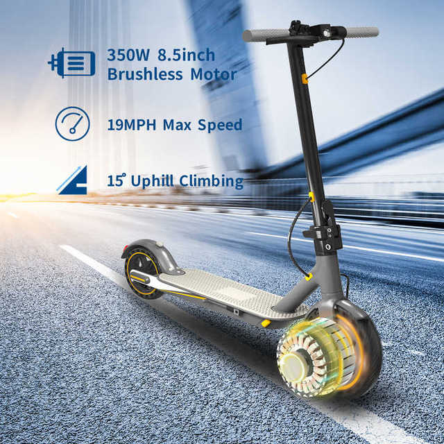 An 8.5-inch 36V 350W Electric Scooter with a Powerful V8 Model Two-wheeled Electric Scooter