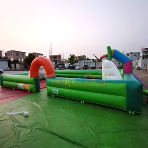 Terrain de sport gonflable commercial multi-activités pour le football et le basketball - Product Image 3