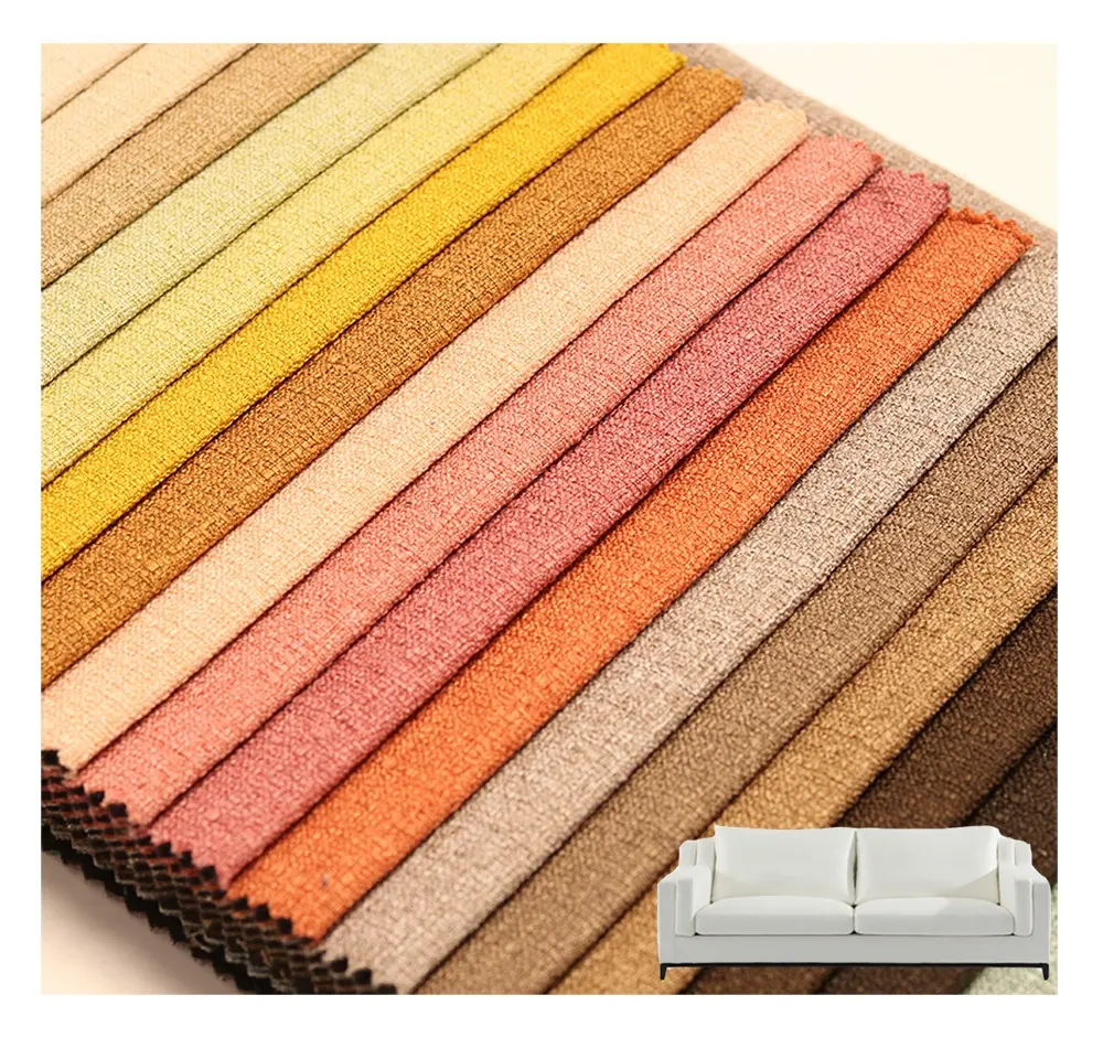 Модульная текстильная ткань для дивана и штор льняная Обивочная Ткань бархатная ткань для дивана
