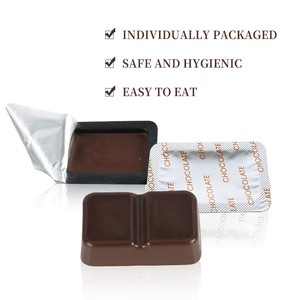 Chocolate Negro Sólido con Colágeno Prebiótico Bajo en Azúcar para la Elasticidad de la Piel y la Salud <span class=keywords><strong>Intestinal</strong></span>, Venta Directa de Fábrica - Product Image 3