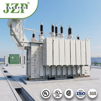 Transformador de Potencia JZP de Diseño Avanzado, 40MVA, 66/11kV, Bobinado de Cobre, Enfriamiento ONAN/ONAF, para Proyectos de Energía Renovable