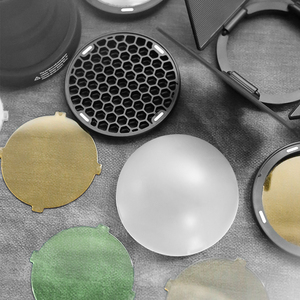 Godox H200R V1 V1 Pro Máy Ảnh <span class=keywords><strong>Flash</strong></span> Head Speedlite AK-R1 AK-R11 Barn Door Snoot Bộ Lọc Màu Phản Xạ Ảnh Studio Phụ Kiện - Product Image 4