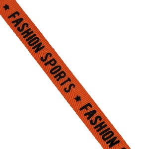 High Quality <strong>Custom</strong> <strong>Logo</strong> Polyester Jacquard Ribbon Embroidered Soft Jacquard Ribbon for Garments Cloth - Product Image 2