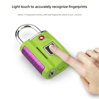 SKY GOOD TSA550 Serrure biométrique à empreintes digitales pour bagages, cadenas intelligent sans clé pour sac de voyage et armoire personnelle