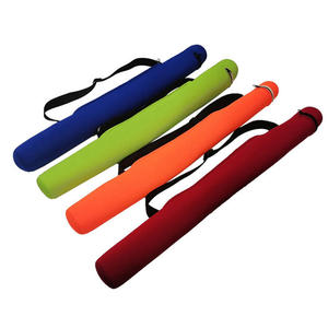 Biểu Tượng Tùy Chỉnh 12Oz Neoprene Golf Mát Bia Có Thể Tay Áo Dài Xi Lanh Ống <span class=keywords><strong>6</strong></span> Gói Với Có Thể Điều Chỉnh Dây Đeo Vai Túi Lạnh - Product Image 2