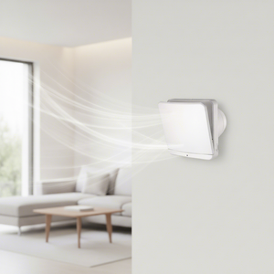 Ventilateur de purification <span class=keywords><strong>d</strong></span>'<span class=keywords><strong>air</strong></span> frais à haute efficacité PM 2.5, purificateur mural à flux axial pour chambre à coucher, modèle OEM - Product Image 2