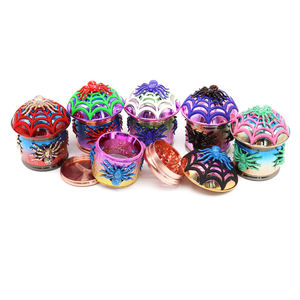 Broyeur à tabac en métal zinc de qualité supérieure, moderne et créatif, en forme de petite <span class=keywords><strong>araignée</strong></span>, pour fumer - Product Image 3