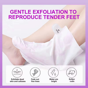 <span class=keywords><strong>Masque</strong></span> <span class=keywords><strong>exfoliant</strong></span> pour les pieds à la lavande, blanchissant et hydratant, bio, en marque propre, pour femmes et hommes - Product Image 4