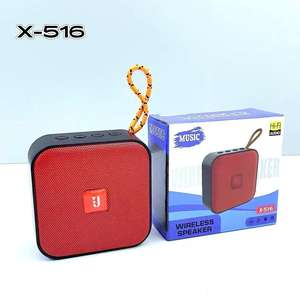 Haut-parleur portable sans fil Bluetooth X-516 avec <span class=keywords><strong>radio</strong></span> <span class=keywords><strong>FM</strong></span>/TF/USB, caisson de basses stéréo, super basses, mini haut-parleur stéréo actif, mini haut-parleur audio - Product Image 2