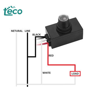 Sensor de fotocélula para exteriores, luz de poste de ojo con cable duro, Control de resistencia eléctrica, Senso DE LUZ DE fotocélula - Product Image 2