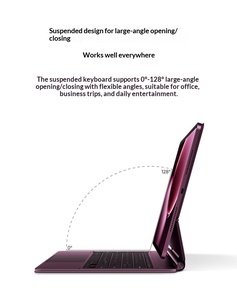 Clavier flottant Xiaomi Pad 9 Pro Max avec clavier sans fil 2,4 GHz à suspension non mécanique, accessoires pour tablette - Product Image 5