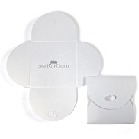 Enveloppes carrées classiques personnalisées avec lustre de perles enveloppes d'invitation de cartes de remerciement petites enveloppes d'emballage de bijoux