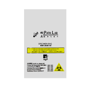 Ba Lớp Y Tế Biohazard Nhiều Lớp Tự Dính Băng Mẫu Vận Chuyển Túi Biohazard Túi Nhựa Cho Mẹ Chất Lỏng - Product Image 6