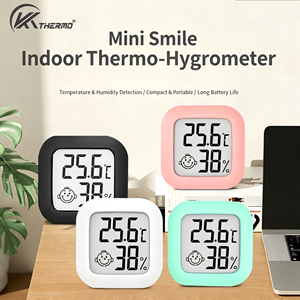 Mini Termometro Digitale di Alta Precisione per Interni con Display Umidità, Magnetico, per Cameretta e <span class=keywords><strong>Camera</strong></span> <span class=keywords><strong>da</strong></span> <span class=keywords><strong>Letto</strong></span>, Termometro Domestico - Product Image 1