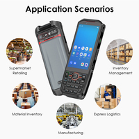 Terminal de Datos Portátil Effon TA01 con Android 13.0, Pantalla de 4.2 Pulgadas, 64G, Escáner de Código de Barras 2D y NFC para Comercio Minorista y Logística Express, Disponible en Stock