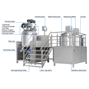 Máquina Mezcladora Emulsionante al Vacío para Producción de Cosméticos, Precio de Fábrica CYJX, Máquina para Hacer Esencia y Limpiador de Maquillaje - Product Image 4