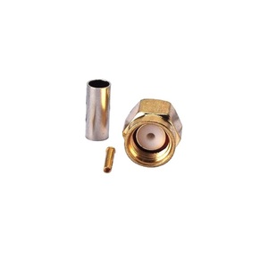 Conector Macho RPSMA SMA-J1.5 con Contacto Interno, Rosca Interna para Cable Coaxial RG316/RG174 50-1.5 - Product Image 2