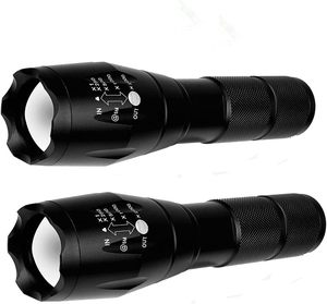 Đèn pin chiến thuật 2 chiếc, 5 chế độ, <span class=keywords><strong>3000</strong></span> <span class=keywords><strong>lumen</strong></span> cao, đèn LED chống nước, cầm tay, dùng cho trường hợp khẩn cấp - Product Image 6