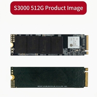 SSD NVMe Kecepatan Tinggi untuk Laptop Gaming 128GB 256GB 512GB 1TB Tbw Pcie 3.0 M.2 Internal Port Ekspansi SATA Baru