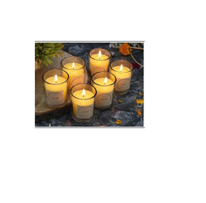 Wholesale Clear Glass Votive <b>Candle</b> <b>Gift</b> <b>Set</b> of 6 Scented Decorative <b>Candles</b> for Wedding Home Decor Party and Special <b>Gifts</b> - Product Image 1