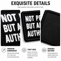 Patch brodé personnalisé thermocollant ou à coudre avec logo Velcro pour vestes, chapeaux, sacs, uniformes – Faible MOQ, production rapide, services OEM ODM