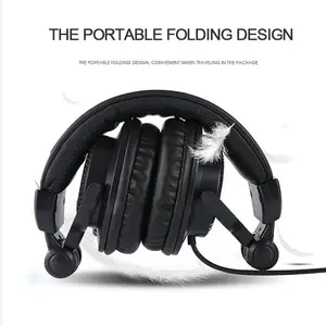 Professional Wired Mic Headphone And Mobile Headset Video Audio Studio Auriculares Earbuds Monitor Recording Headphones