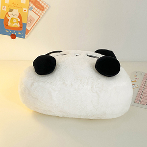 Großhandel Günstiger Preis Kinder Geburtstags geschenk Seiten tasche Nette Panda Plüsch Mini Handtaschen Mädchen Umhängetasche für Party - Product Image 5