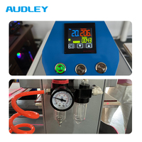 Audley Machine de transfert de chaleur pneumatique automatique Machines de presse à chaud pour t-shirt à ouverture automatique pour transfert de logo de vêtement