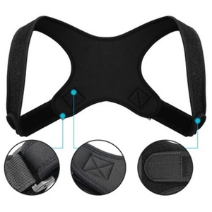 Soporte de Clavícula Ajustable de Neopreno, Corrector de Hombro Recto, Correa Correctiva de Seguridad para Fitness, para Deportistas - Product Image 4