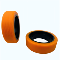 Roue motrice en polyuréthane (PU) sur mesure, antidérapante, pour véhicule à guidage automatique (AGV), robot AMR, logistique d'entrepôt