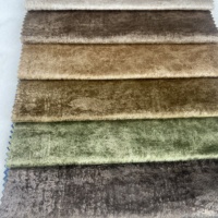 Tissu en velours uni ignifuge Bascolor Fashion Gold Blocking pour la décoration intérieure et la tapisserie de meubles, canapé Holland
