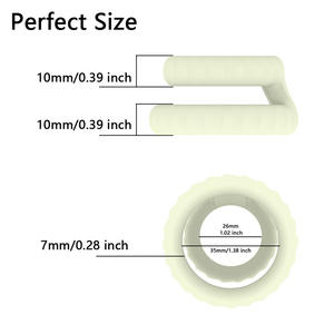 फैक्टरी मूल्य ओईएम मास्टर्बेटर्स कॉक रिंग ओल्ड मैन कॉक रिंग कॉक रिंग्स पुरुषों के लिए सेक्स खिलौने स्खलन में देरी - Product Image 5