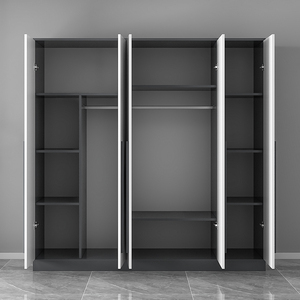<strong>Closet</strong> for Rental Apartment Use Hot New Products Honest Suppliers Wooden Sliding Doors Portable Wardrobe <strong>Closet</strong> Rental Wardrobe - Product Image 6