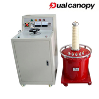 Probador de Alto Voltaje AC/DC de Doble Canopy para Fábricas, Transformador de Prueba Trifásico para SF6