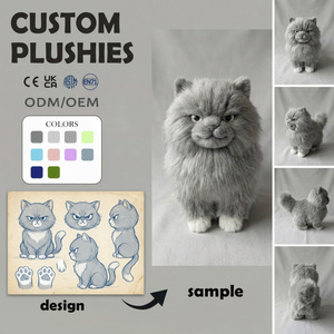 Muñeco de Peluche Personalizado OEM/ODM, Perro con Sudadera, Regalos Promocionales para Tiendas de Mascotas, Peluches Personalizados de Digital Circus Pomni al por Mayor - Product Image 3