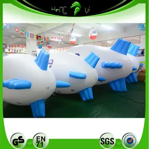 Inflatable RC Blimp Zeppelin Airship Toy