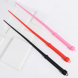 Frusta in Pelle Siliconica Completa per Addestramento SM, Accessorio Sessuale per Donne, Frusta Elastica in Pelle per Stimolazione Glutei, Giocattolo Sessuale per Adulti - Product Image 2