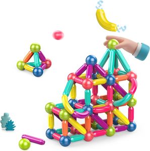 Juguetes Educativos, Juego de Construcción Magnético de ABS, Bloques de Construcción Magnéticos para Niños - Product Image 4