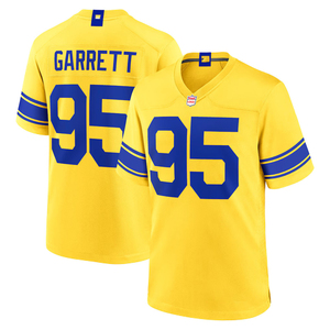 Maillot de football américain classique 2026 Sol Fearsome blanc Los Angeles, brodé, pour jeunes, tenue de sport - Product Image 5