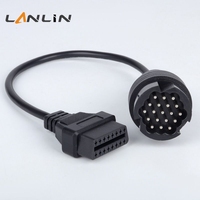 Cable adaptador de diagnóstico de 19 pines para coche a OBD2 de 16 pines