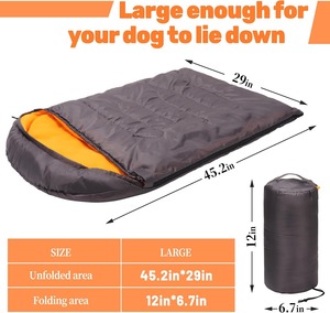 Easy to Carry <strong>Pet</strong> Sleeping Bag with Storage Bag Waterproof <strong>Pet</strong> Dog <strong>Bed</strong> for Travel Camping Hiking - Product Image 2
