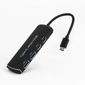 Adaptador multifunción de aluminio 4 en 1, hub USB tipo C, para <span class=keywords><strong>Mac</strong></span> Pro, iPad, <span class=keywords><strong>PC</strong></span>, gran oferta de <span class=keywords><strong>Amazon</strong></span> - Product Image 2