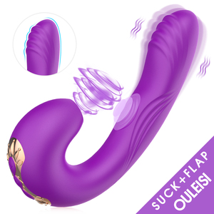 Silicone Wellness 3 en 1 con Succión y Diseño de Solapa para Estimulación en Adultos - Product Image 1