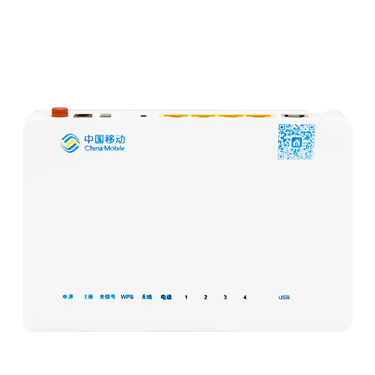 Lebih Murah ZTE ONU F663N GPON 1GE + 3FE + 1POT + WIFI ONU ONT peralatan serat optik nirkabel Firmware Inggris sama dengan F677