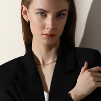 MICCI High Quality Wholesale Custom 18K Gold PVD Plated Strong Rope Chain Bracelet Necklace 316L Stainless Steel Jewelry