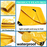 Bâche Xuda 100% polypropylène 4x5M avec maille de 120g, service de découpe pour usage industriel et de construction